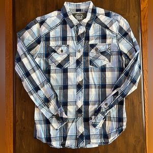 Men’s BKE L/S Button Up. Size M
